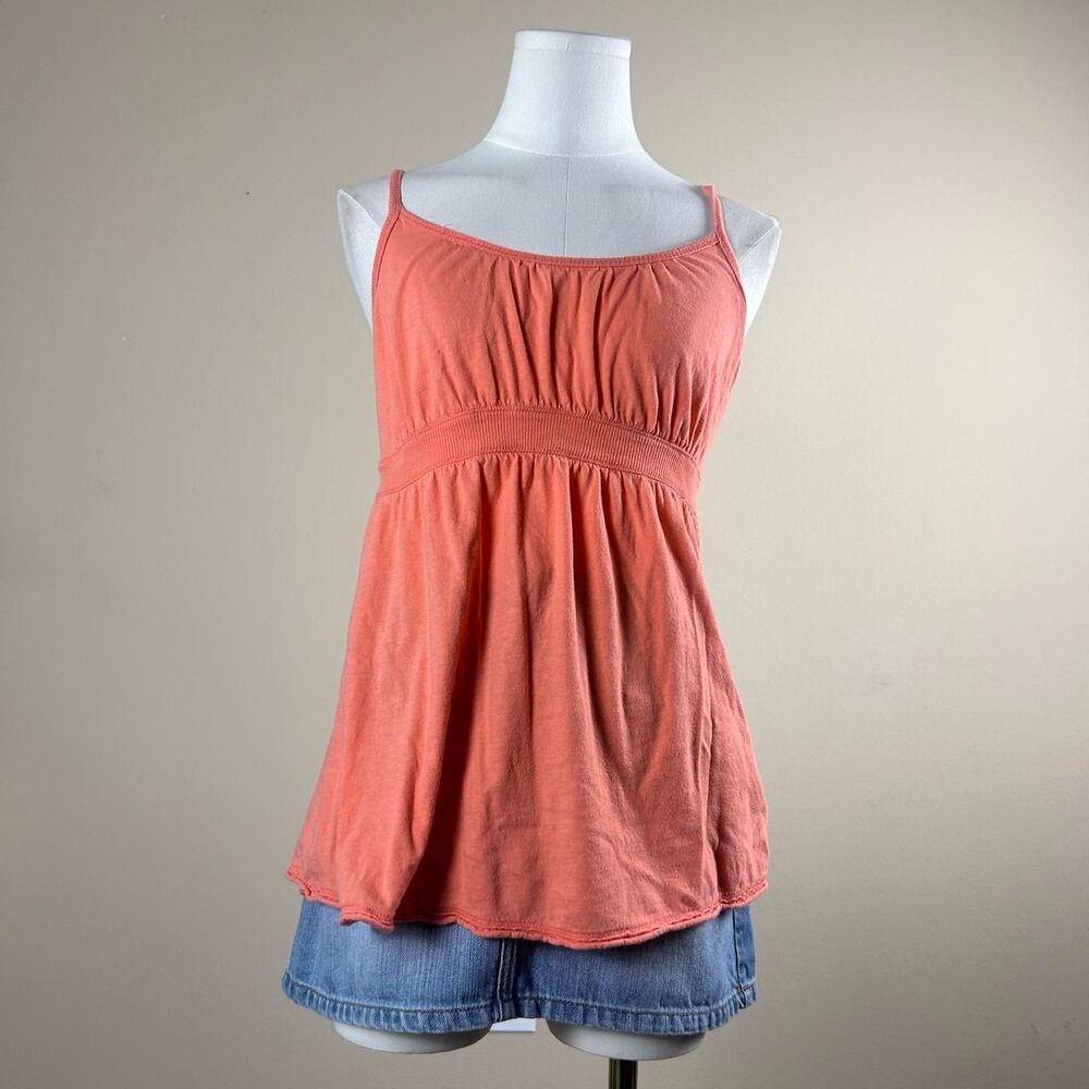 Arizona Orange Babydoll Cami